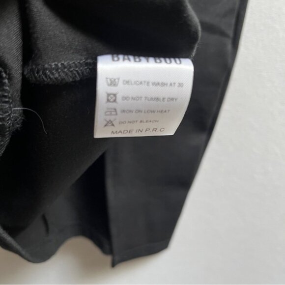 NWT Babyboo Mai Mini Black Dress Sz XS - Picture 10 of 13